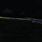 Beautiful Night landing at CCU