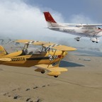 Formation flight in Utah