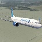 737 leaving Palm Springs