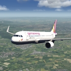 Germanwings Airline A320 Take off from EDDF Airport